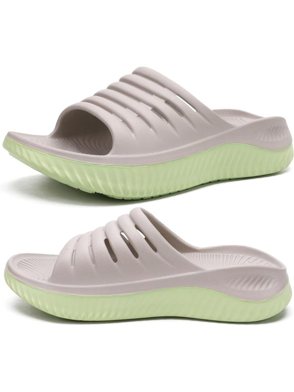 🆕 Women's Apricot Sandals With Comfortable Arch Support Sport Slides Casual